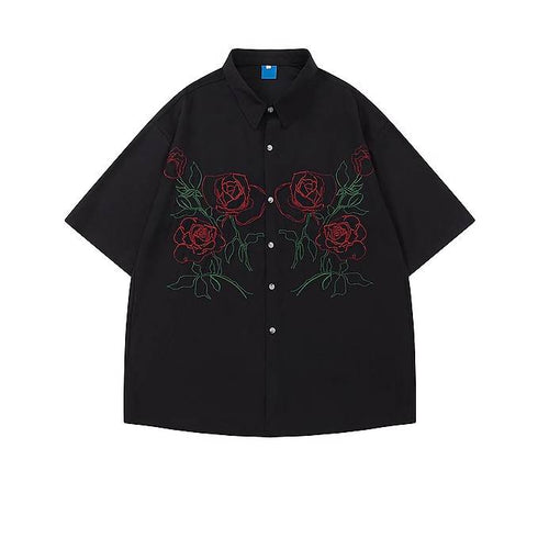 ARCHIVE No. 1024 ROSE BUTTON-UP