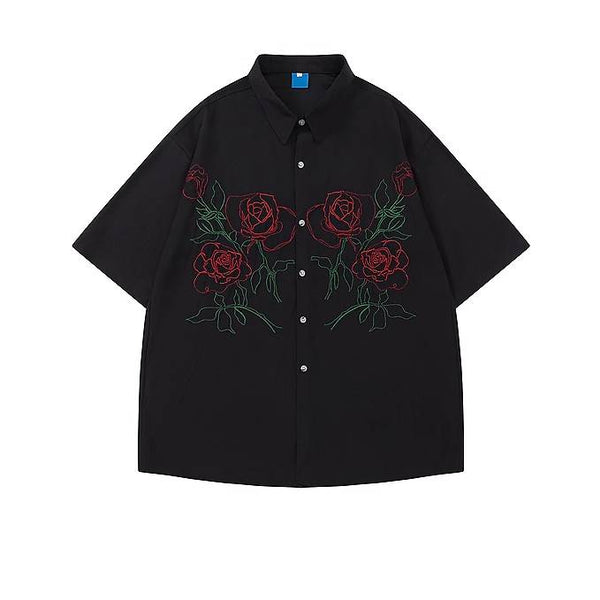 ARCHIVE No. 1024 ROSE BUTTON-UP