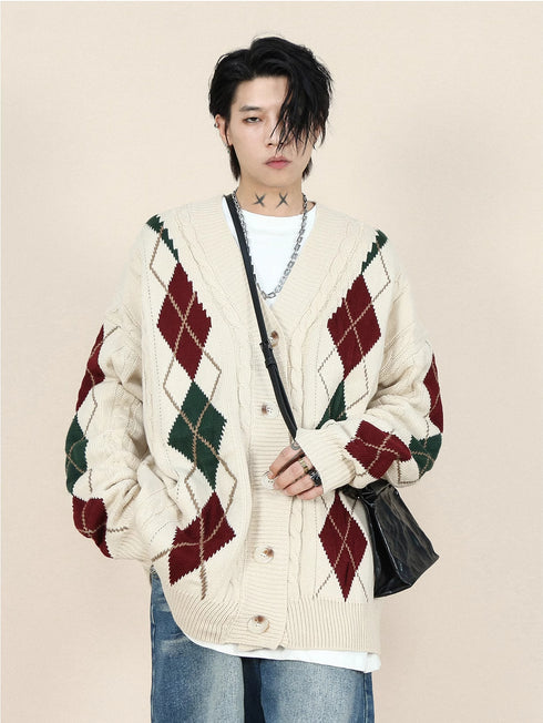 ARGYLE STREET CARDIGAN