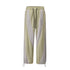 CONTRAST NYLON PANTS