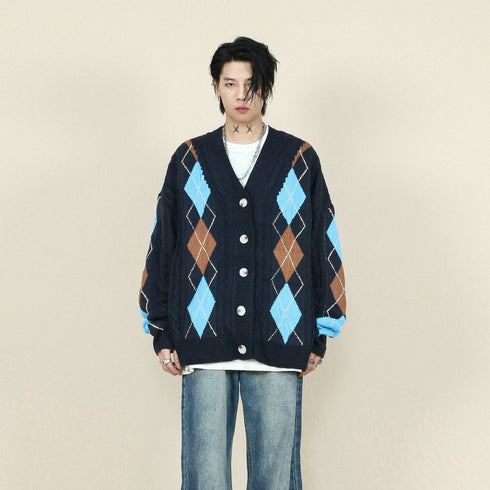 ARGYLE STREET CARDIGAN
