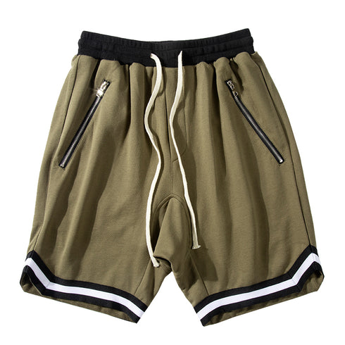 STRIPE BASKETBALL SHORTS