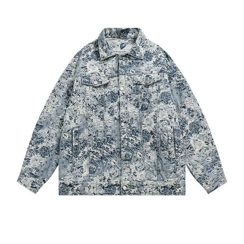 ARCHIVE No. 1006 FLORAL DENIM JACKET