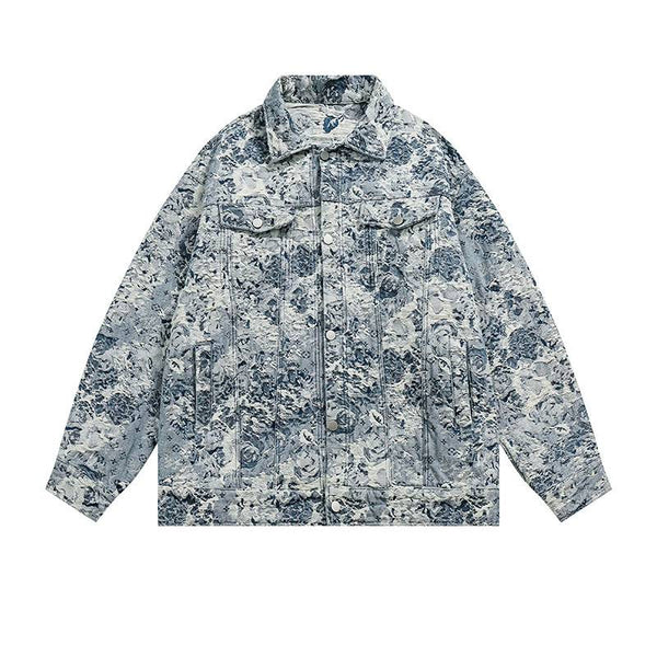 ARCHIVE No. 1006 FLORAL DENIM JACKET