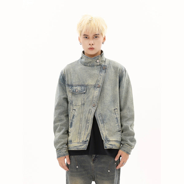 OVERLAPPED DENIM JACKET
