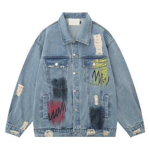 ARCHIVE No. 1012 PAINT DENIM JACKET
