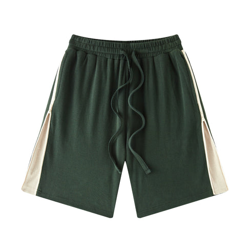 CASUAL ZIPPER-SLIT SHORTS