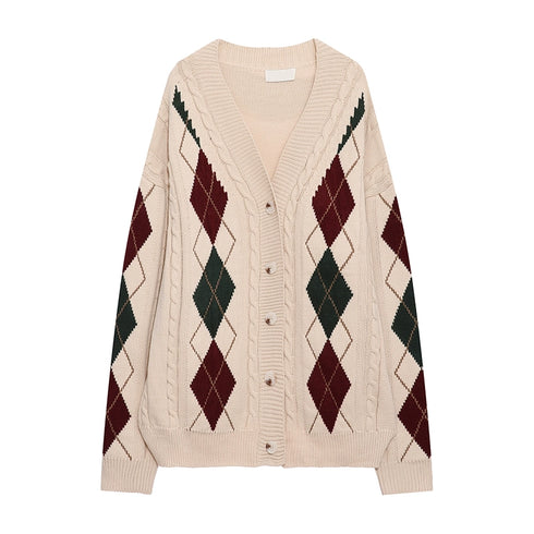 ARGYLE STREET CARDIGAN