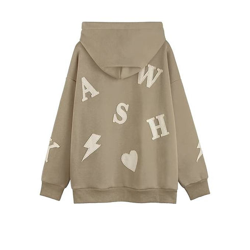 ARCHIVE No. 1018 ALPHABET HOODIE