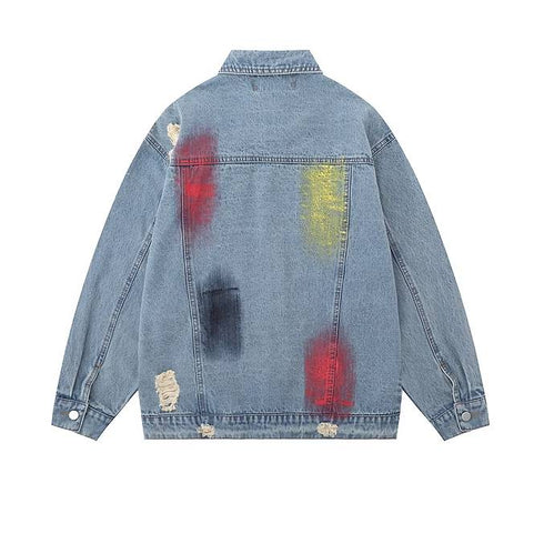 ARCHIVE No. 1012 PAINT DENIM JACKET