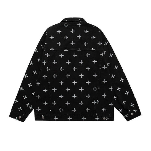 ARCHIVE No. 1004 CROSS DENIM JACKET