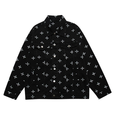 ARCHIVE No. 1004 CROSS DENIM JACKET