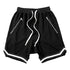 STRIPE BASKETBALL SHORTS