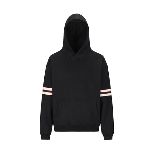 TWO-STRIPE HOODIE