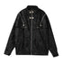 NICHE CROSS LEATHER JACKET