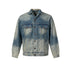 RIPPED PATCH DENIM JACKET
