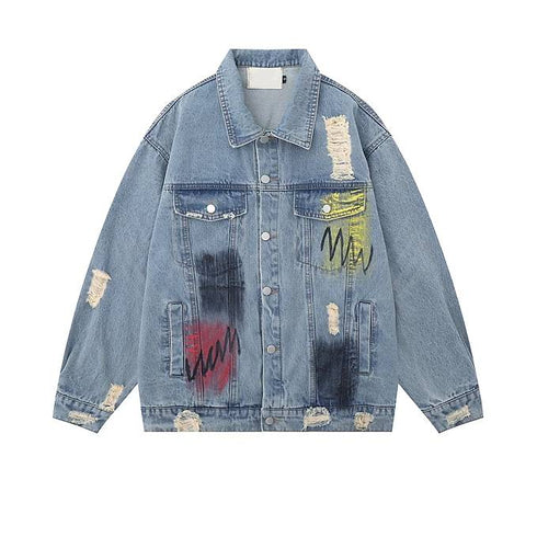 ARCHIVE No. 1012 PAINT DENIM JACKET