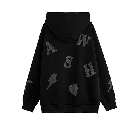 ARCHIVE No. 1018 ALPHABET HOODIE