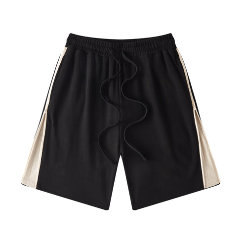 CASUAL ZIPPER-SLIT SHORTS