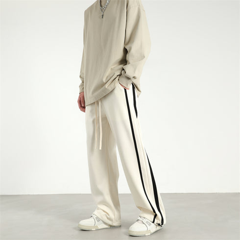 CASUAL STRIPED SWEATPANTS