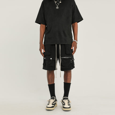 MULTI-POCKET STREET SHORTS