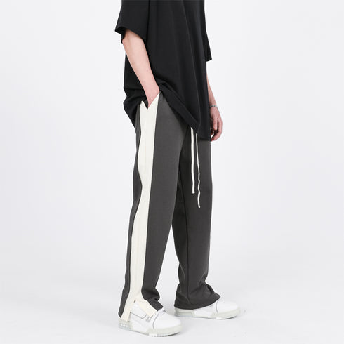 WIDE-STRIPE SWEATPANTS