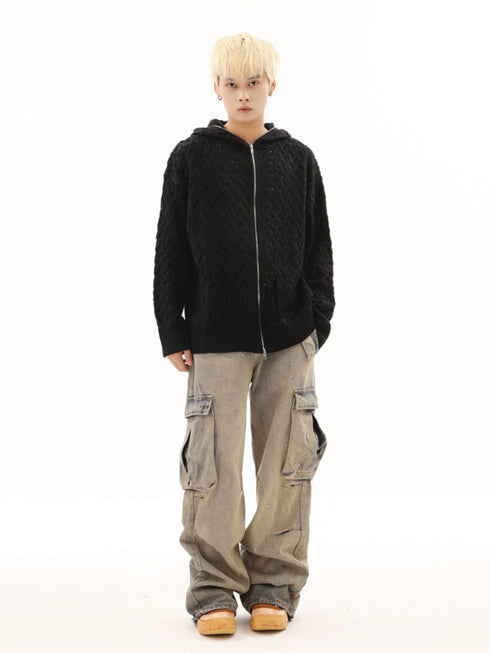 CASUAL WOVEN WOOL JACKET