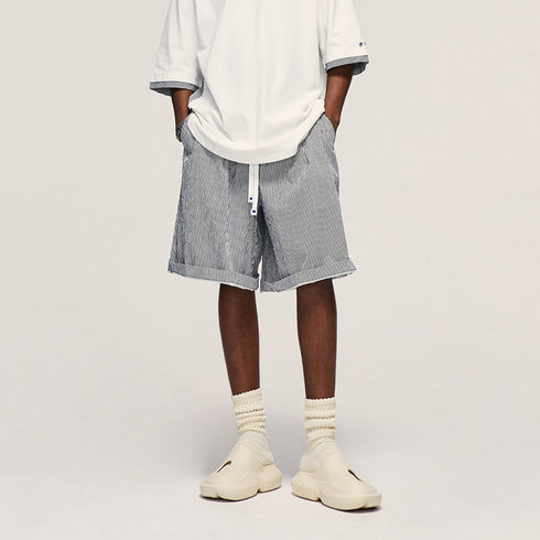 RETRO STRIPED SHORTS