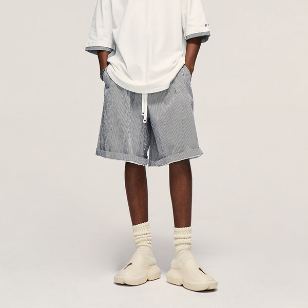 RETRO STRIPED SHORTS