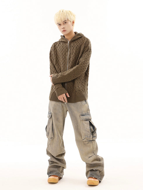 CASUAL WOVEN WOOL JACKET