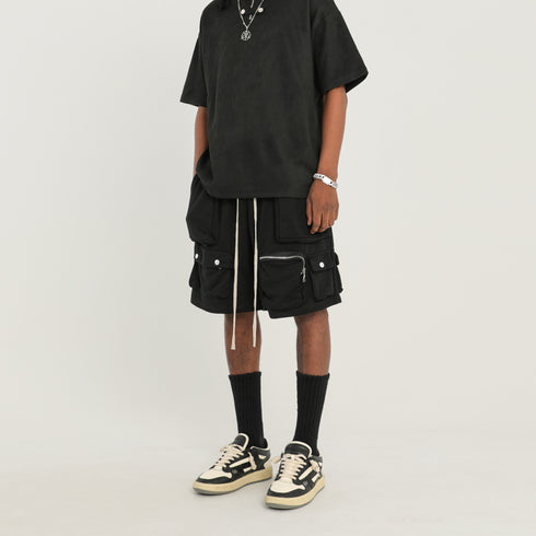 MULTI-POCKET STREET SHORTS
