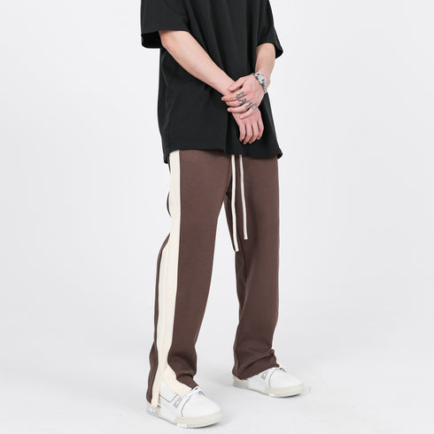 WIDE-STRIPE SWEATPANTS