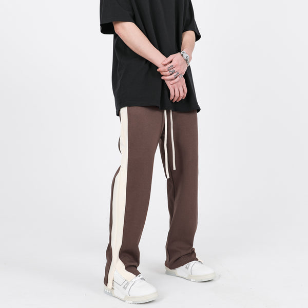 WIDE-STRIPE SWEATPANTS