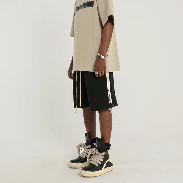 ZIPPER BASKETBALL SHORTS