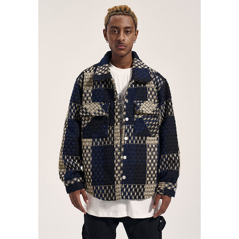 WOVEN STREET COAT