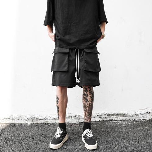LOOSE FOUR-POCKET SHORTS