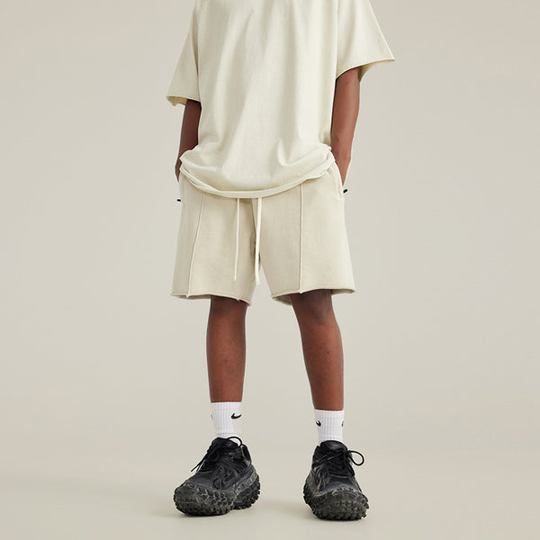 CASUAL RAW EDGE SHORTS