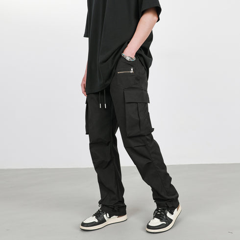 CASUAL NYLON STREET PANTS