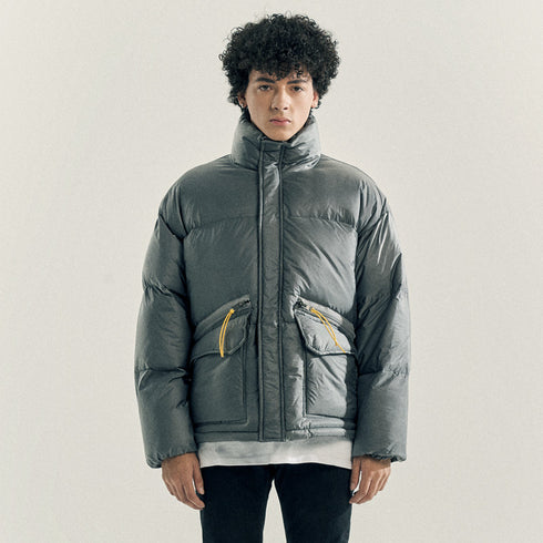 TWO-POCKET PUFFER JACKET