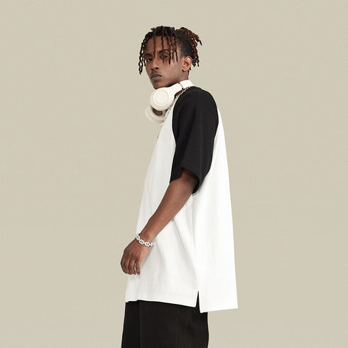 ARTLESS TWO-TONE SHIRT