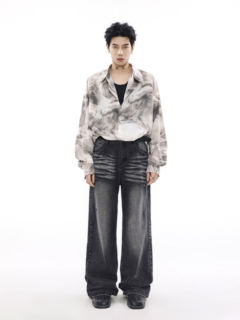 WATERCOLOR DRESS SHIRT