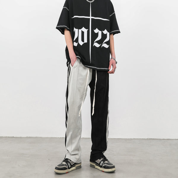 CONTRAST SWEATPANTS