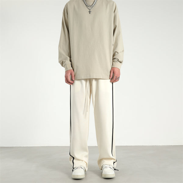 CASUAL STRIPED SWEATPANTS